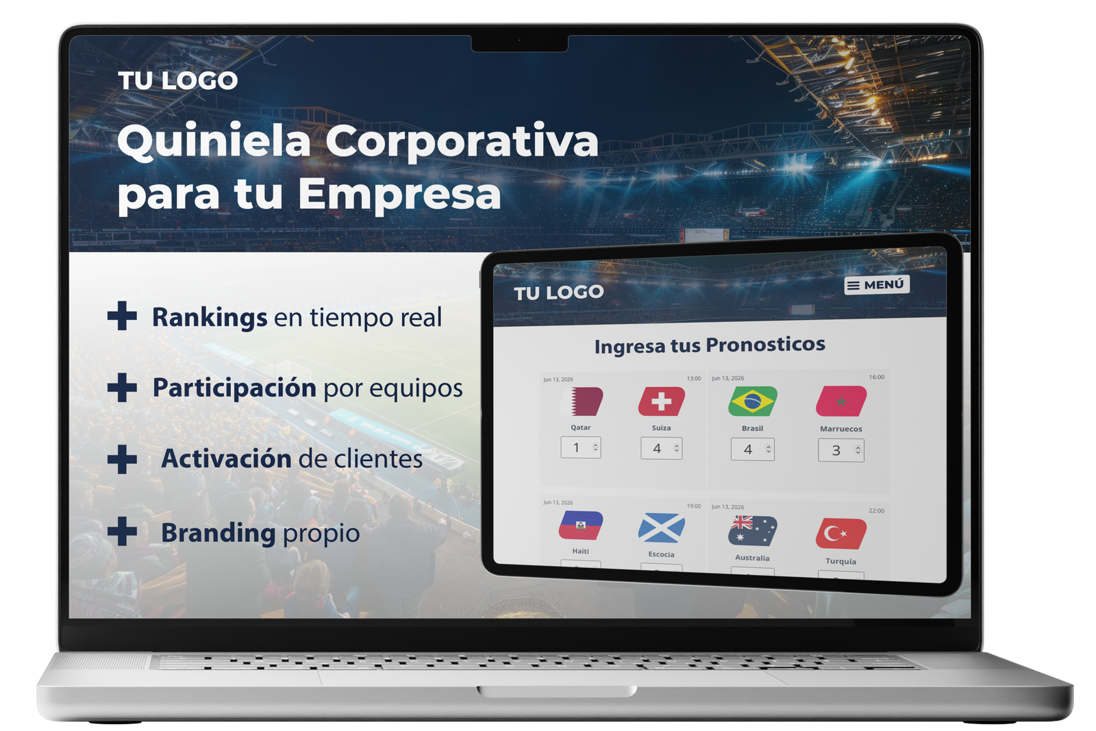 Quinielas Corporativas extraordinarias para tu empresa, listas en 2 día | Quinielas Top